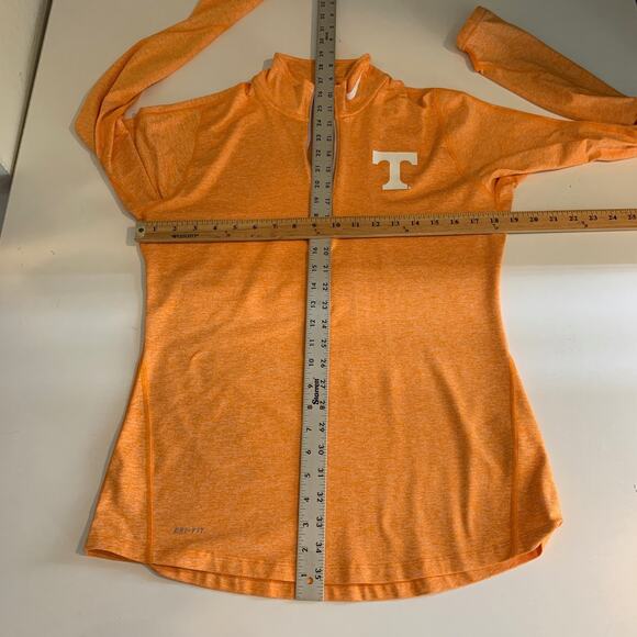 Nike Top Womens M Medium Orange Dri Fit Element Half Zip Tennessee Volunteers - Picture 8 of 14